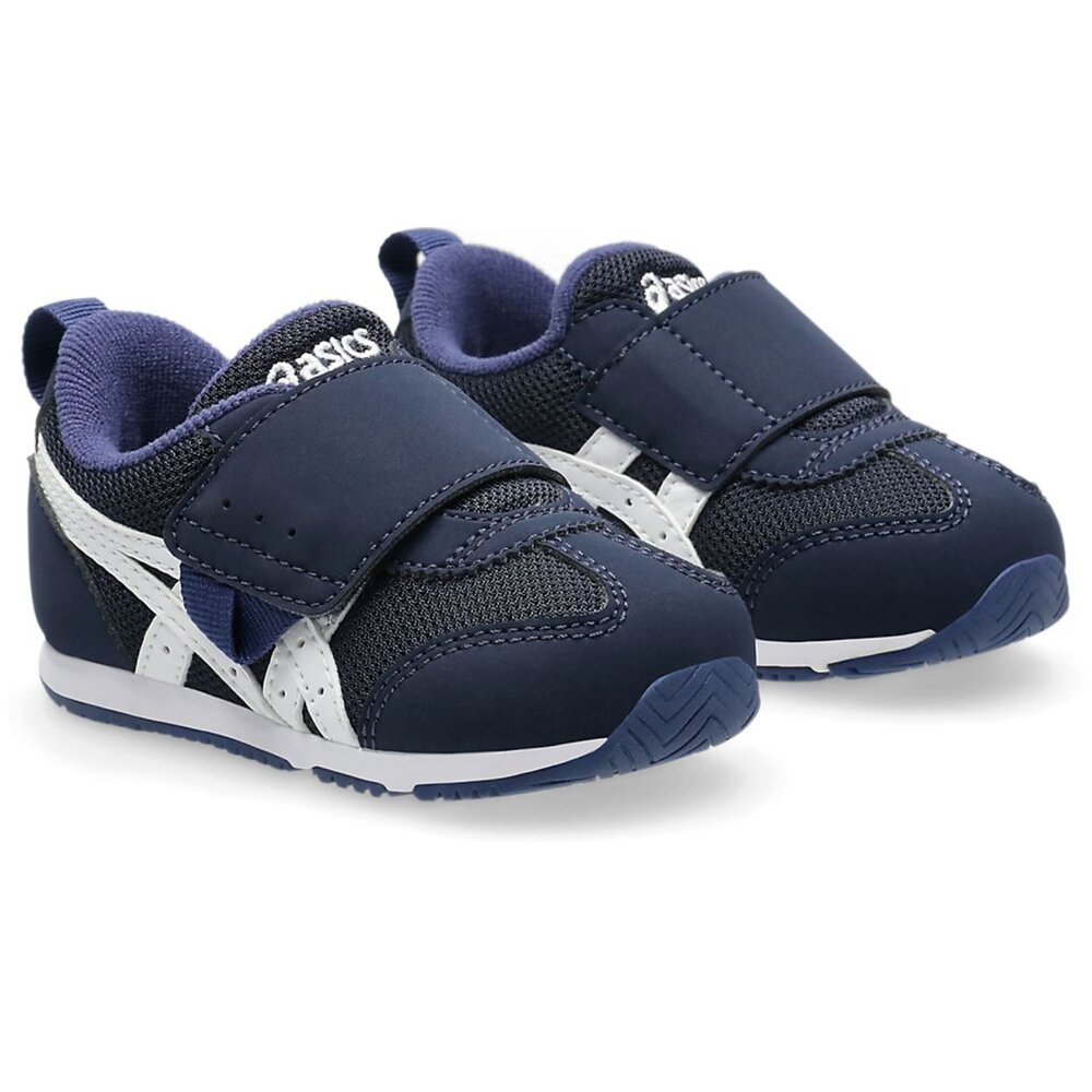 1144A389-400-ASICS 亞瑟士 IDAHO BABY KT-ES 5 深藍 運動鞋 魔鬼氈  1144A389-400