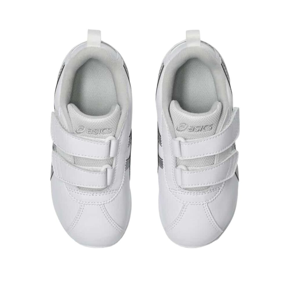 ASICS 亞瑟士 COTLA MINI SL 3 中童 休閒鞋 皮革 白銀 1144A393-100-圖片-2