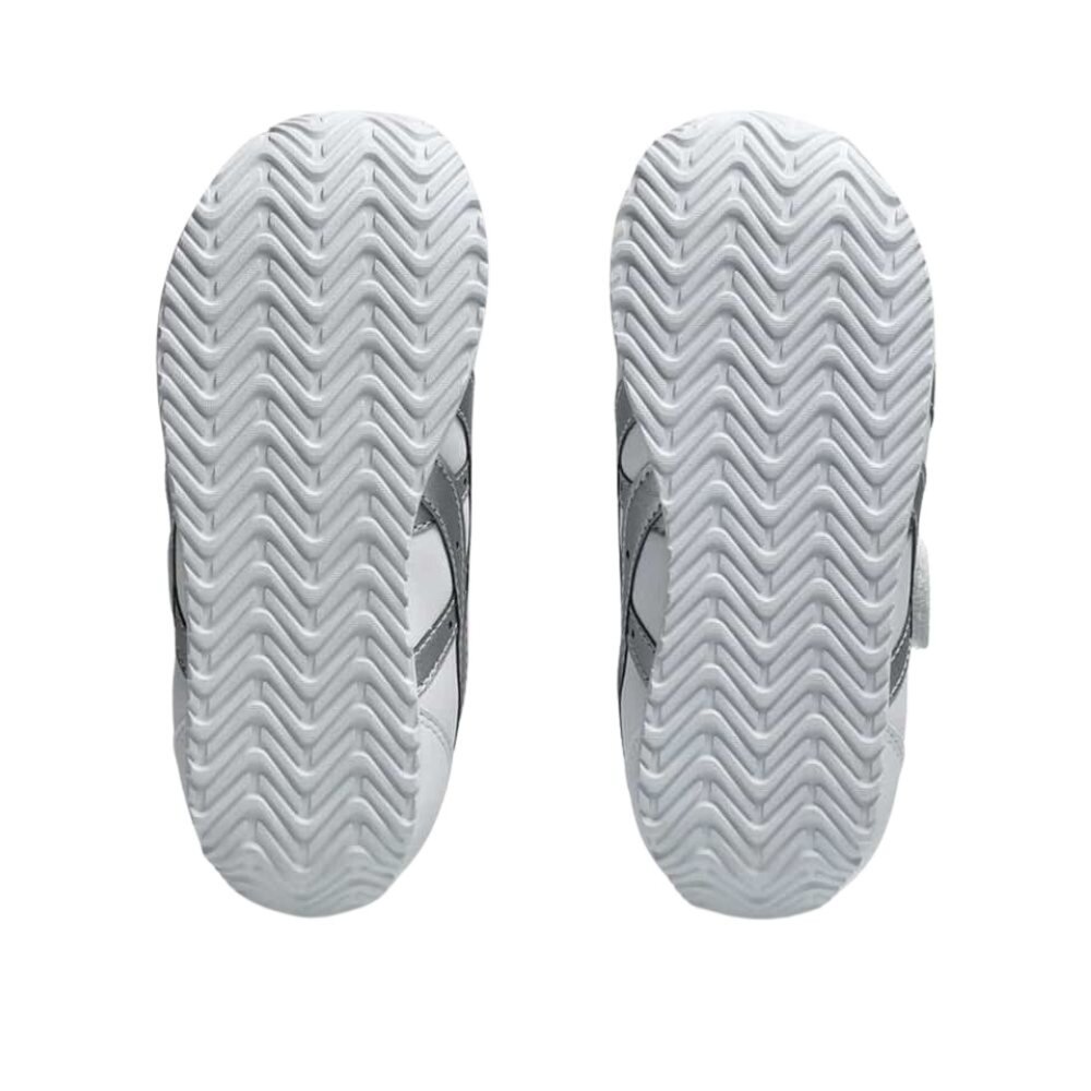 ASICS 亞瑟士 COTLA MINI SL 3 中童 休閒鞋 皮革 白銀 1144A393-100-圖片-3