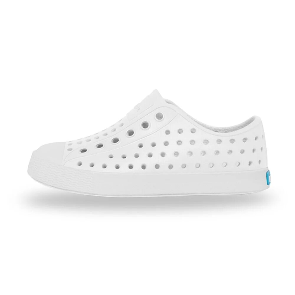 13100100-1999-Native Shoes 小童鞋 JEFFERSON 防潑水 洞洞鞋 防水鞋 雨鞋 拖鞋 水鞋 白 13100100-1
