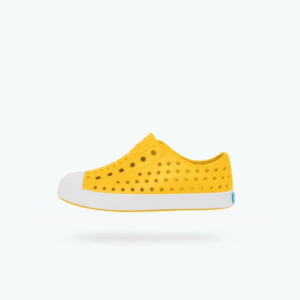 13100100-7521-Native Shoes 小童鞋 JEFFERSON 防潑水 洞洞鞋 防水鞋 雨鞋 拖鞋 水鞋 黃 13100100-7