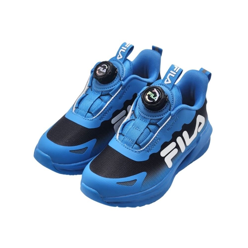 2-J424A-301-FILA KIDS 斐樂 慢跑鞋 運動鞋 足供支撐 旋轉扣 漸層色 大童 2-J424A-301