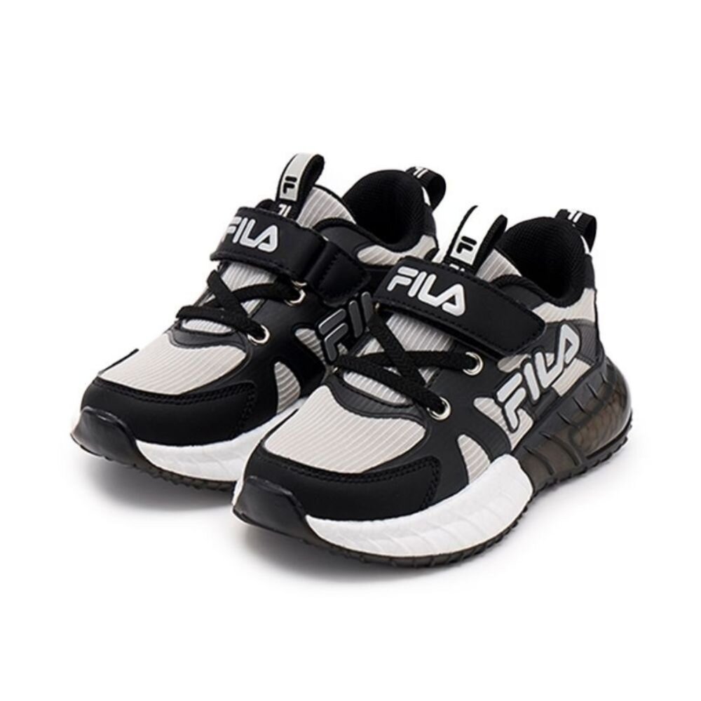 2-J427A-048-FILA KIDS 斐樂 慢跑鞋 運動鞋 果凍底 足供支撐 康特杯 中童 2-J427A-048