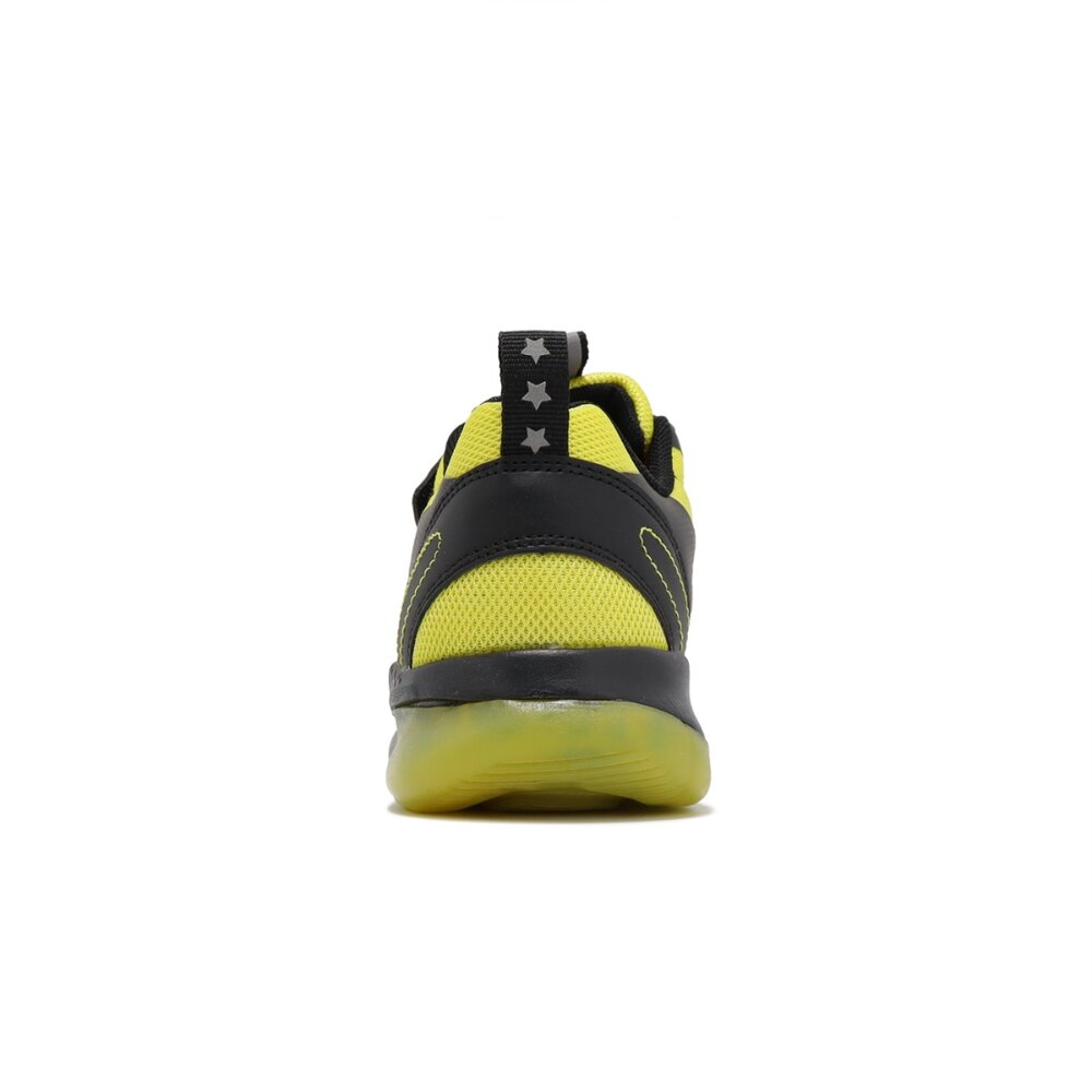 FILA KIDS 斐樂 休閒鞋 中童 魔鬼氈 透氣 緩震 燈鞋 運動鞋 2-J428Y-099|哈布童鞋-圖片-3