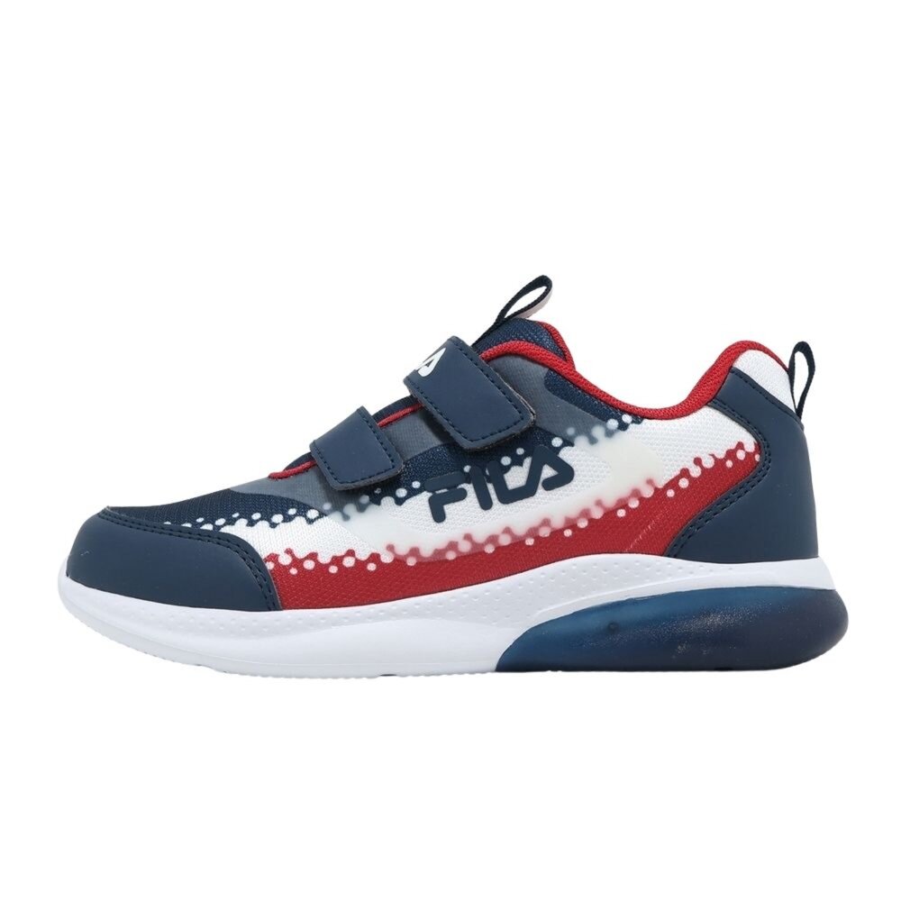 FILA KIDS 斐樂 運動鞋 慢跑鞋 魔鬼氈 輕量 中童 燈鞋 2-J429Z-323-圖片-1