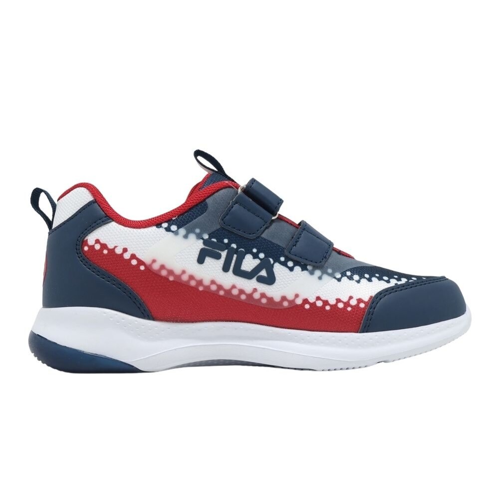 FILA KIDS 斐樂 運動鞋 慢跑鞋 魔鬼氈 輕量 中童 燈鞋 2-J429Z-323-圖片-2