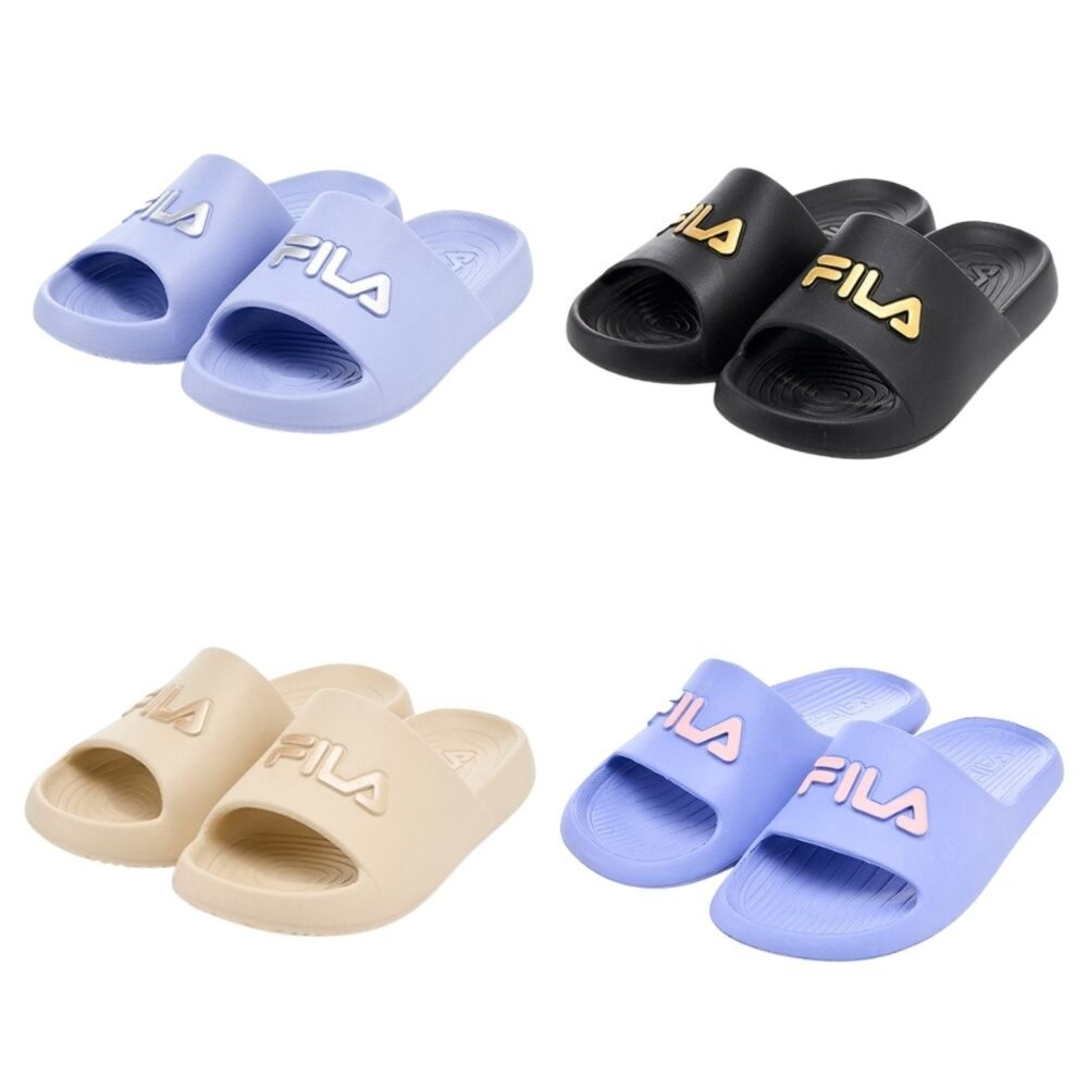 2-S841Z-FILA KIDS 斐樂 兒童 夏日必備 防水 休閒拖鞋 LOGO拖鞋