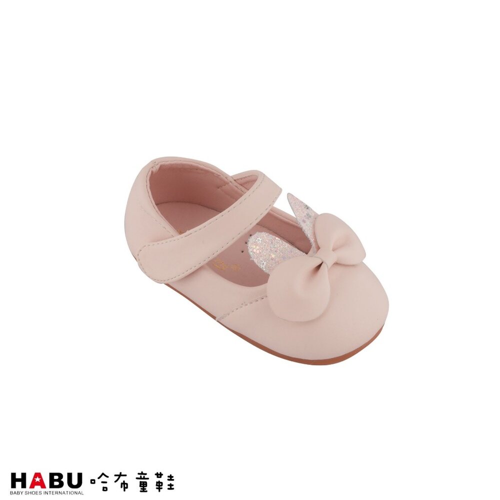 2109-PI-HABU哈布童鞋  可愛小兔子 公主娃娃鞋 包鞋 粉色 2109-PI