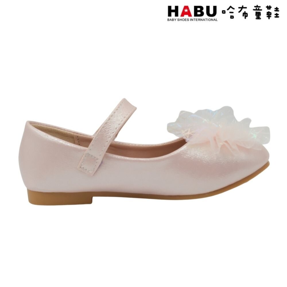 HABU哈布童鞋 蝴蝶結 公主鞋 娃娃鞋 包鞋 粉 2259-PI-圖片-1