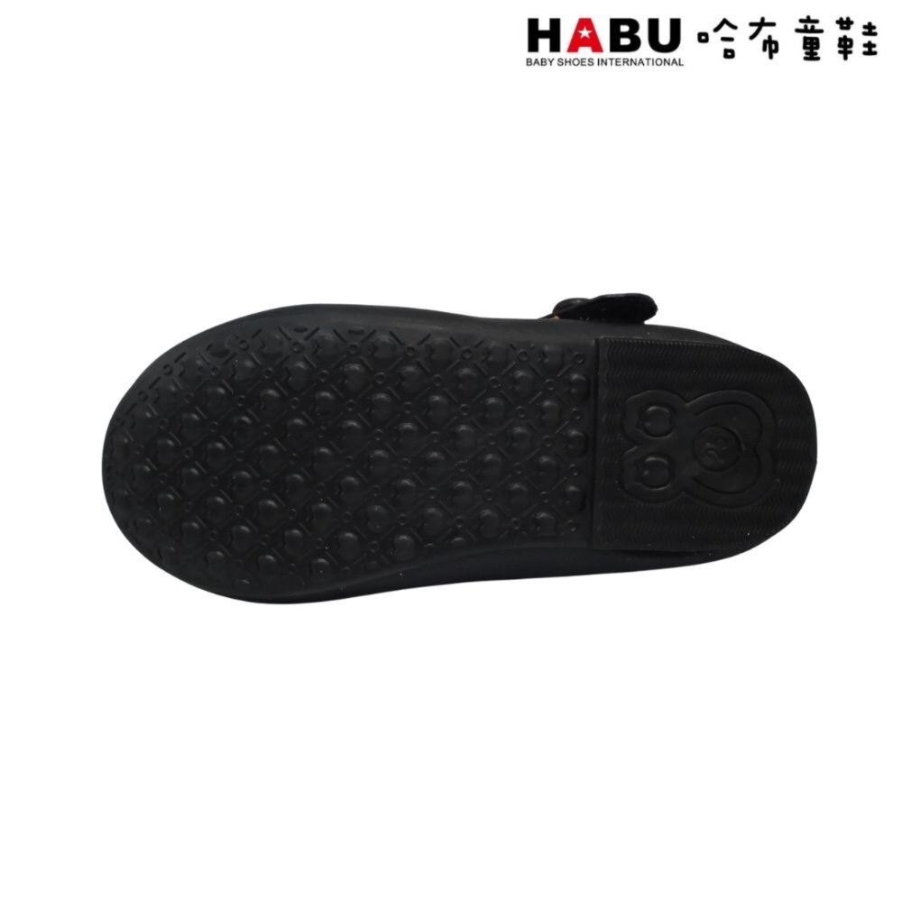 HABU 哈布童鞋 典雅 樸素簡約 氣質 娃娃鞋 公主鞋 包鞋 黑 2282-BK-圖片-4