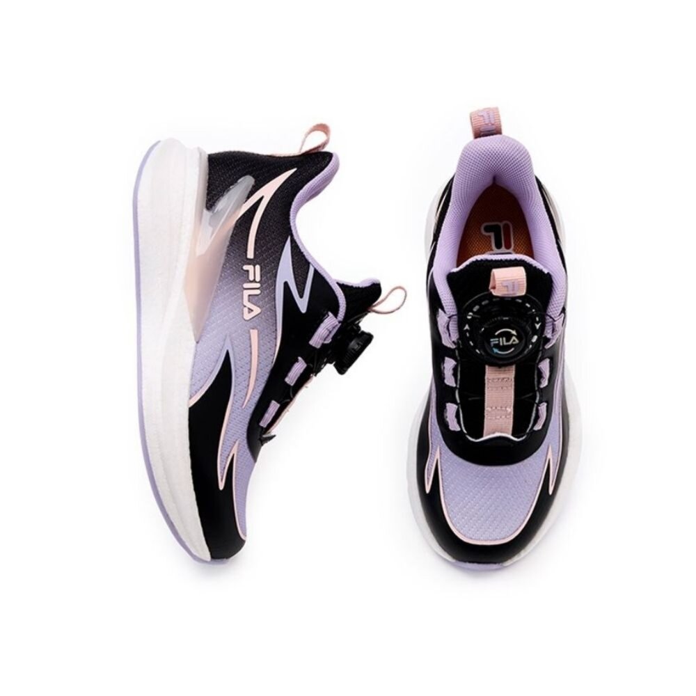 FILA KIDS 斐樂 運動鞋 休閒鞋 旋鈕扣 慢跑 厚底 免綁鞋帶 大童 3-J405A-905|哈布童鞋-圖片-3