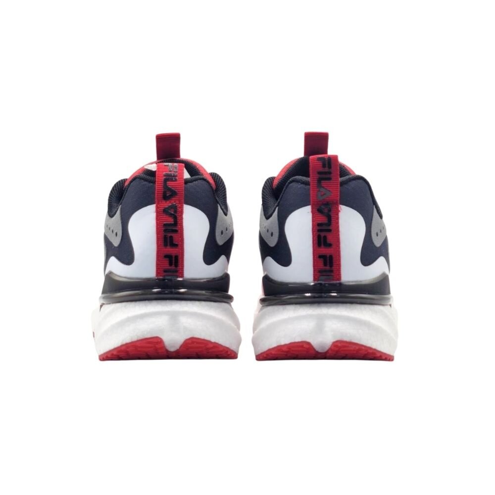 FILA KIDS 斐樂 反光 康特杯 運動鞋 旋轉扣 透氣 足弓支撐 紅黑漸層 3-J412A-208-圖片-2