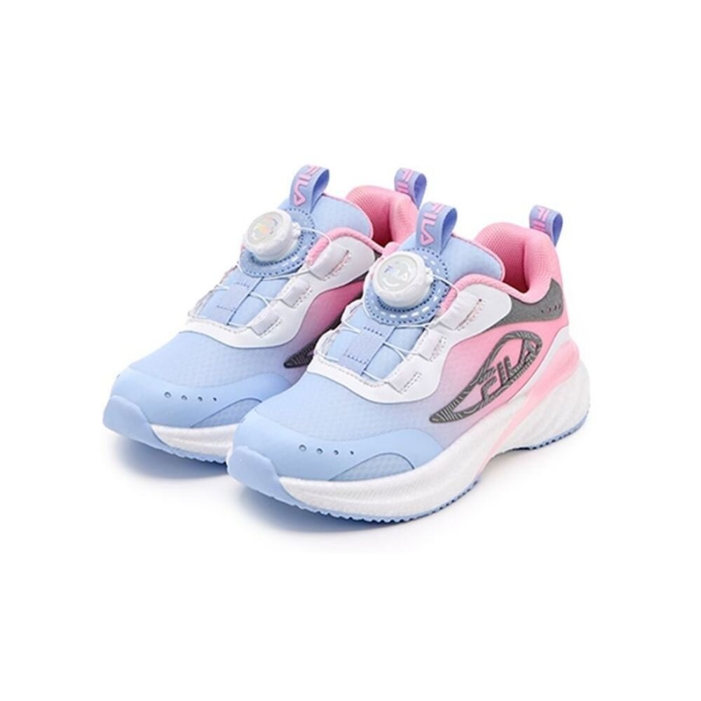 3-J412A-958-FILA KIDS 斐樂 反光 康特杯 運動鞋 旋轉扣 透氣 足弓支撐 夢幻漸層 3-J412A-958