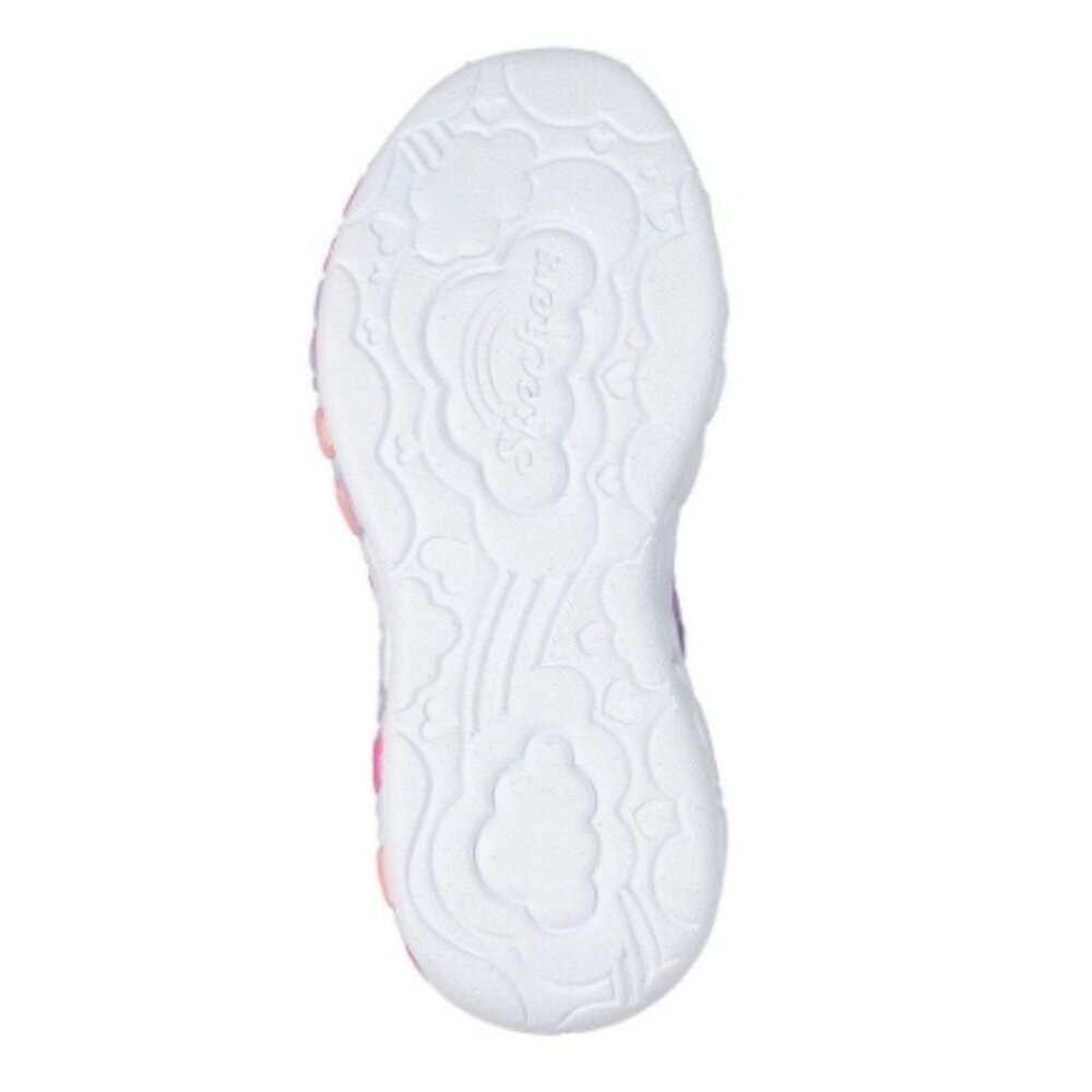 SKECHERS 女童系列 S-Lights-Eternal Heart 燈鞋 運動鞋 中童 永恆之心 粉紫 30269-圖片-3
