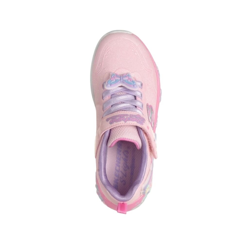 SKECHERS S-Lights-Butterfly Bliss燈鞋 運動鞋 中童 303065LLPMT-圖片-2