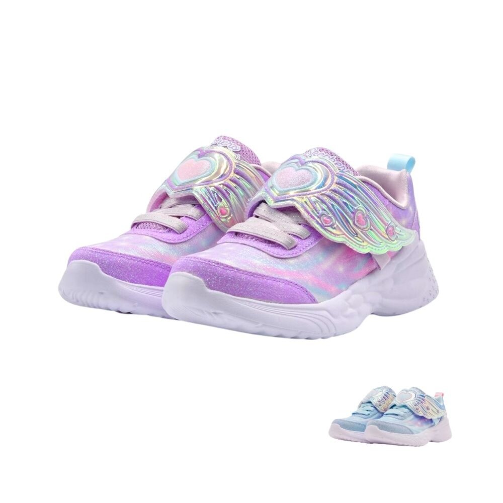 303067LLAV-SKECHERS S-Lights Dream Racer 燈鞋 炫彩 運動鞋 中童 303067LLAV