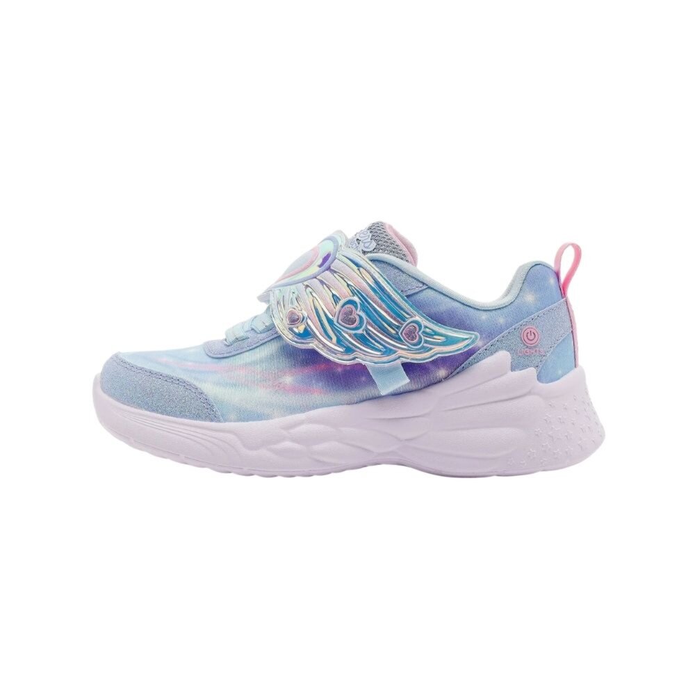 SKECHERS S-Lights Dream Racer 燈鞋 炫彩 運動鞋 中童 303067LLTBL-圖片-2