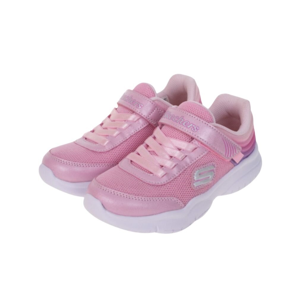 303502LPKMT-SKECHERS 運動鞋 Flex Blast 中童 童鞋 桃粉色 經典 魔鬼氈 基本款 303502LPKMT