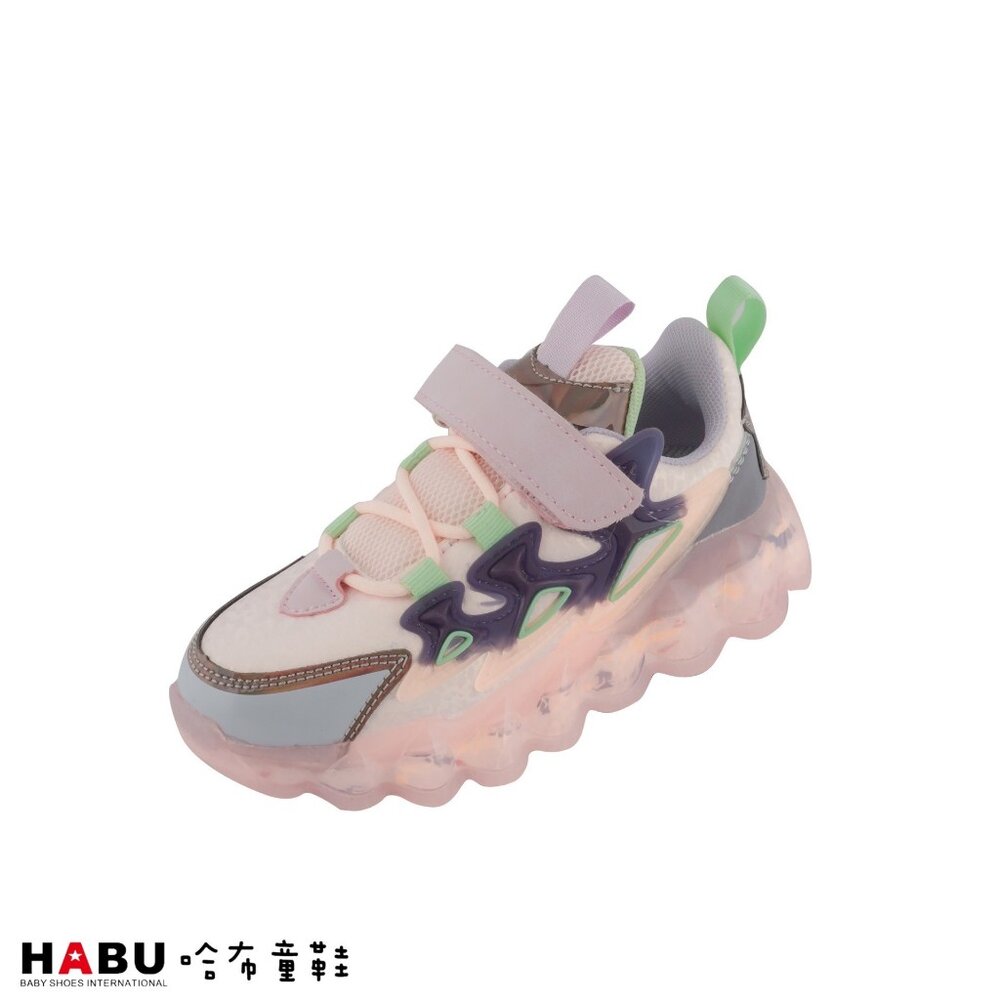 3111-PI-HABU哈布童鞋 氣墊 粉色 休閒鞋 運動鞋 粉 3111-PI