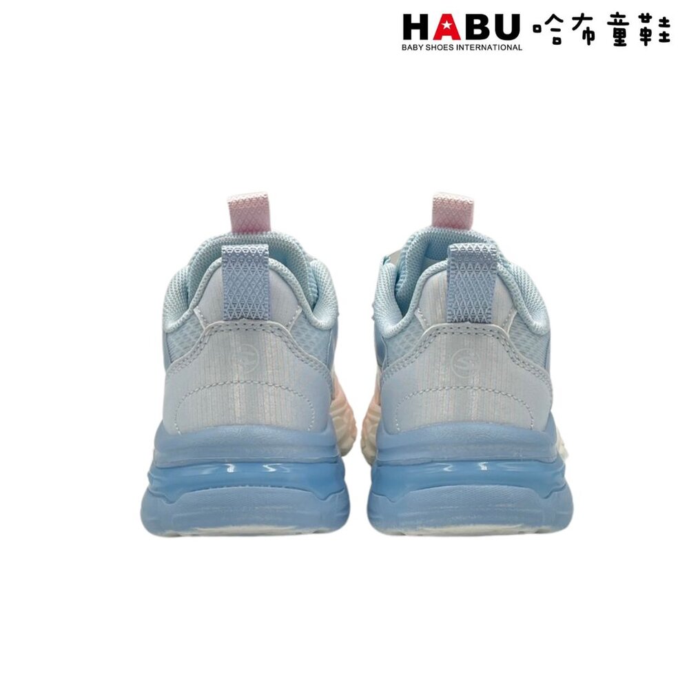 HABU哈布童鞋 閃電霓虹 旋轉扣 運動鞋 童鞋(藍) 3192-BL/3192-BL6-圖片-2