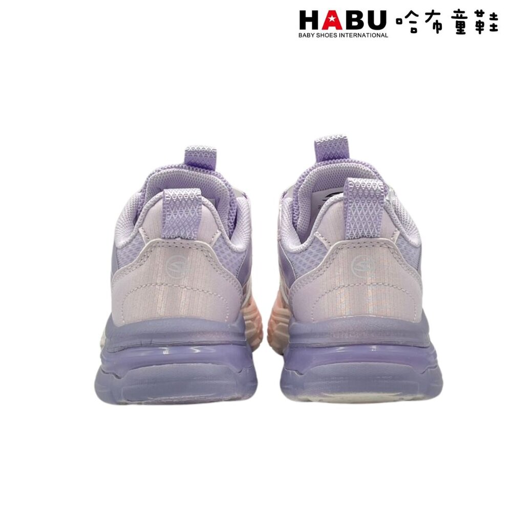 HABU哈布童鞋 閃電霓虹 旋轉扣運動鞋 童鞋(紫) 3192-PR/3192-PR6-圖片-2