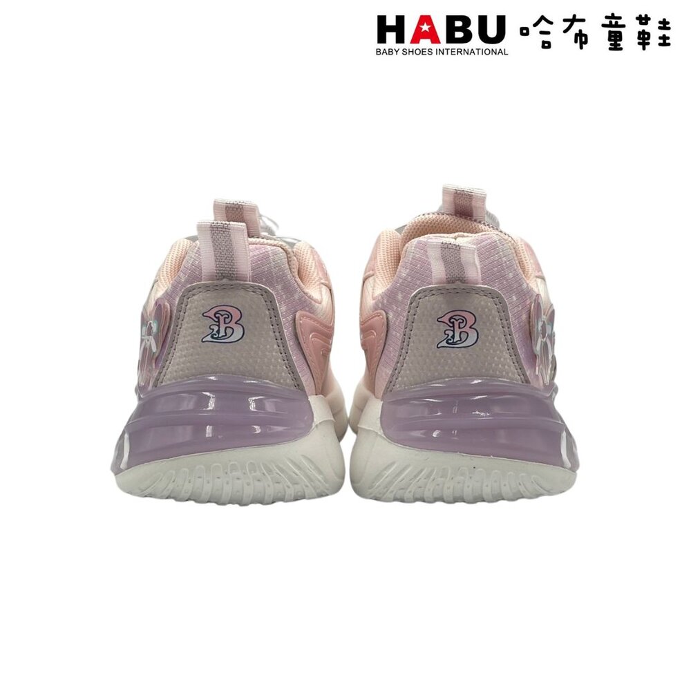 HABU哈布童鞋 童趣獨角獸 旋轉扣 電燈 運動鞋 (粉) 3207-PI-圖片-2