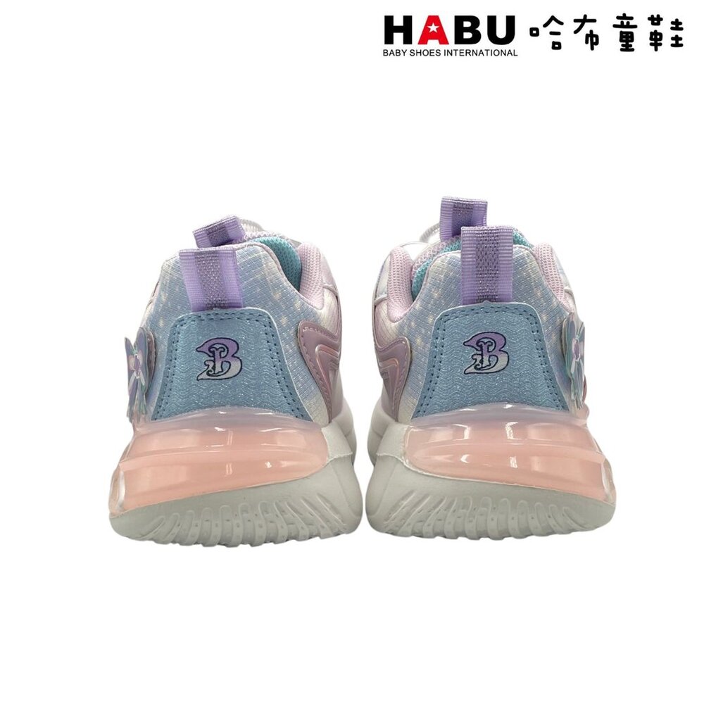 HABU哈布童鞋 童趣獨角獸 旋轉扣 電燈 運動鞋 (紫) 3207-PR-圖片-2