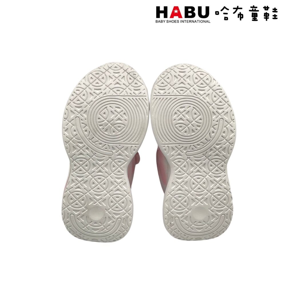 HABU哈布童鞋 炫彩獨角獸 旋轉扣 電燈 運動鞋 (粉) 3208-PI-圖片-4