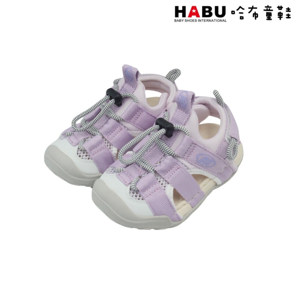 3247-PR-HABU哈布童鞋 溯溪鞋 水涼鞋 涼鞋 中童 童鞋 紫 3247-PR