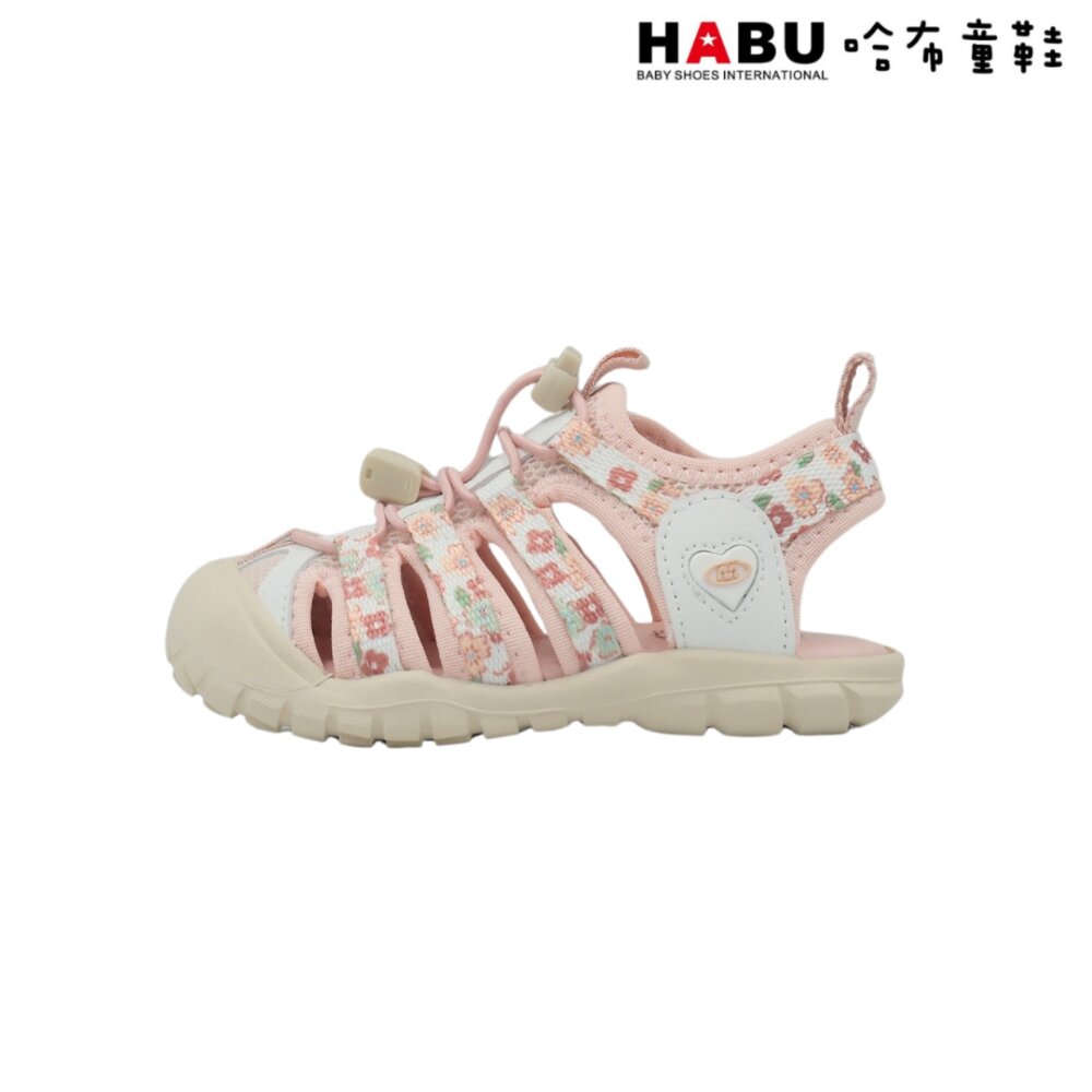 HABU哈布童鞋 涼鞋 涼拖鞋 中童 童鞋 透氣舒適 粉 3249-PI/3249-PI6-圖片-1