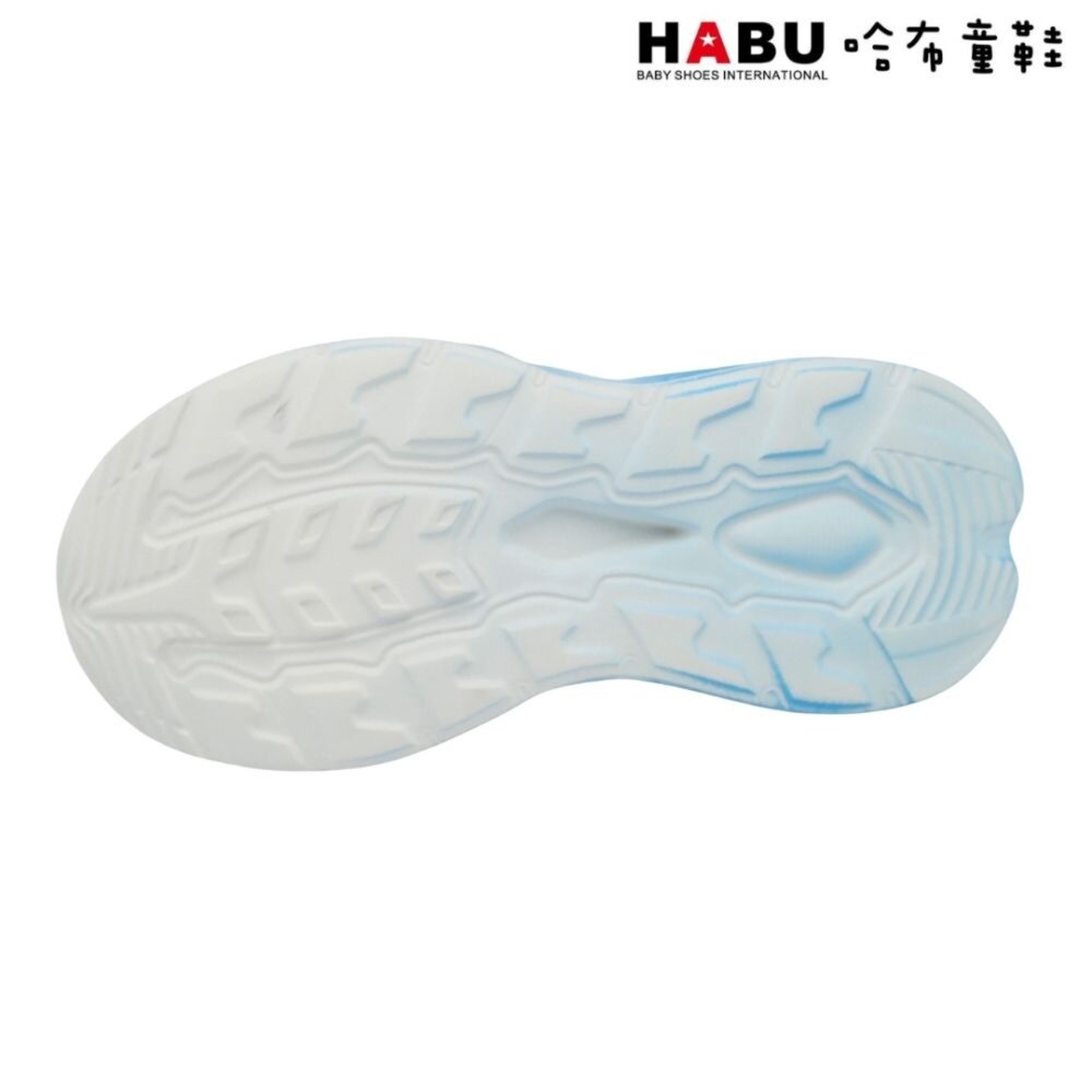 HABU 哈布童鞋 旋轉扣 運動鞋 減壓吸震 輕量 透氣 休閒鞋 中童 3264-BK-圖片-4