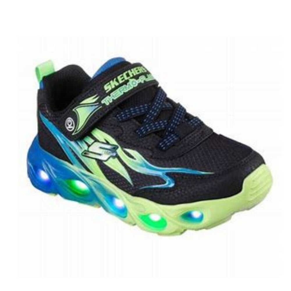 400103LBBLM-SKECHERS 男童系列 燈鞋 THERMO FLASH - HEAT 中童 400103LBBLM