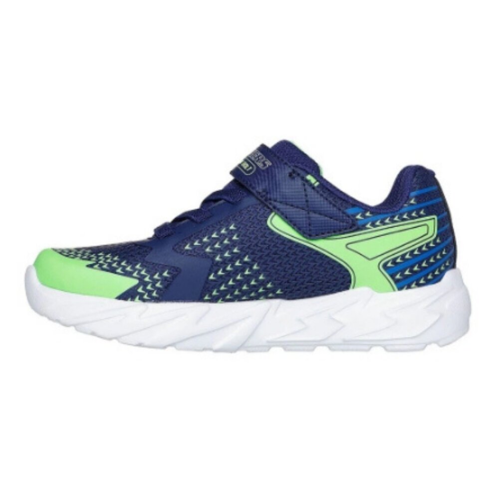 SKECHERS 男童 燈鞋 S-Lights Flex-Glow Bolt 運動鞋 閃電 400138LNVMT-圖片-2