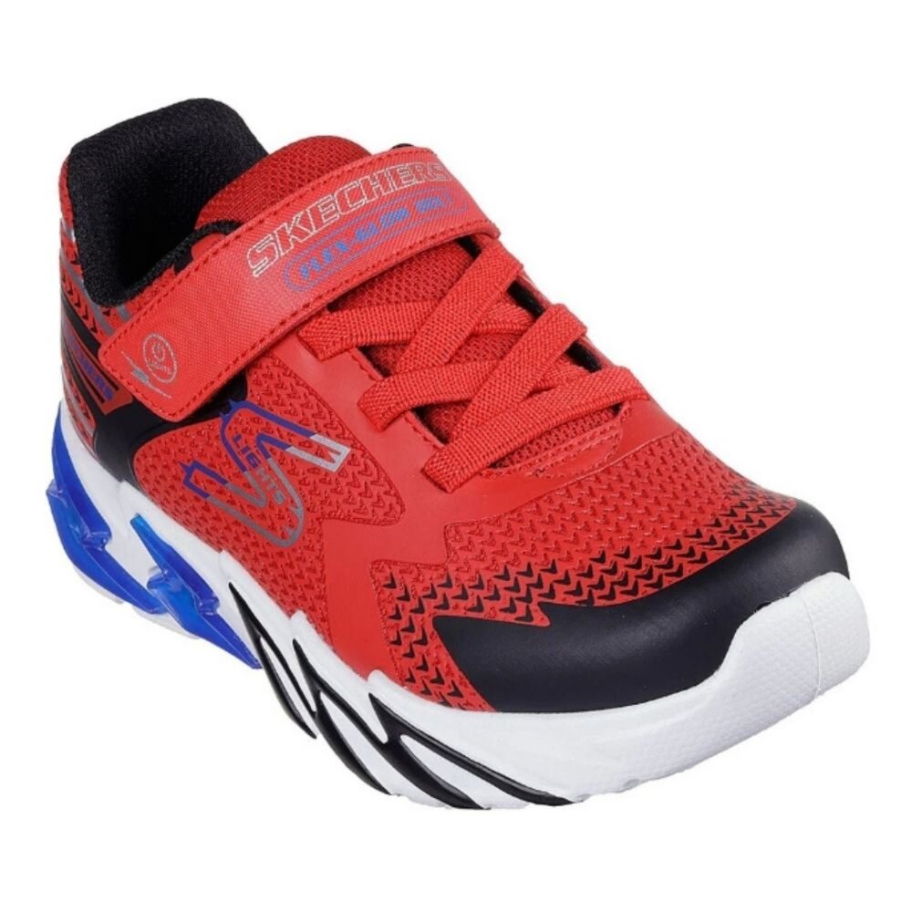 400138LRDBK-SKECHERS 男童 燈鞋 S-Lights Flex-Glow Bolt 運動鞋 閃電 400138LRDBK
