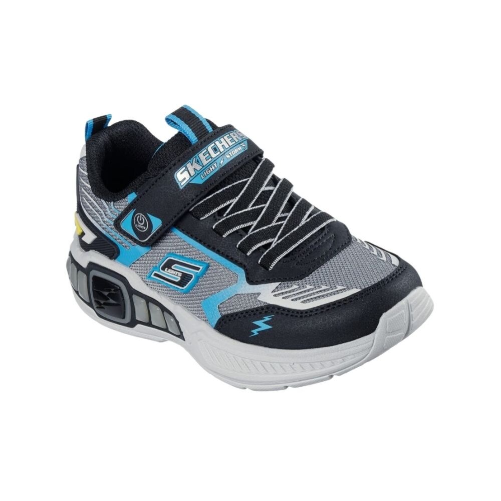 400151LBCBL-SKECHERS 男童系列 LIGHT STORM 3 閃電燈鞋 燈鞋 童鞋 運動鞋 400151LBCBL