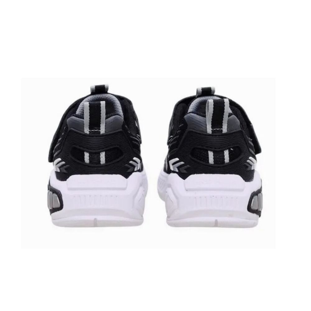 SKECHERS 男童系列 LIGHT STORM 3 閃電燈鞋 燈鞋 童鞋 運動鞋 400151LBKSL-圖片-3