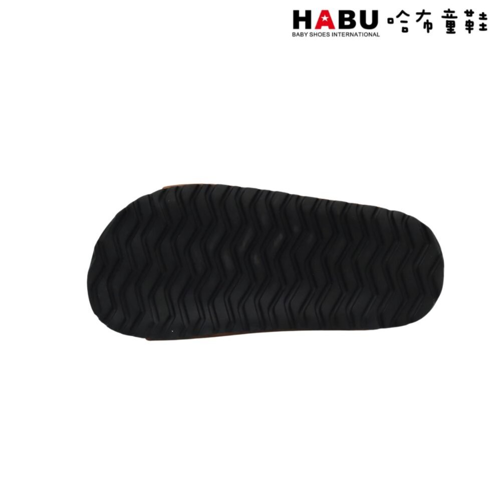 HABU哈布童鞋 寶寶段 學步鞋 嬰幼童 魔鬼氈 涼鞋 棕 4030-CF-圖片-6