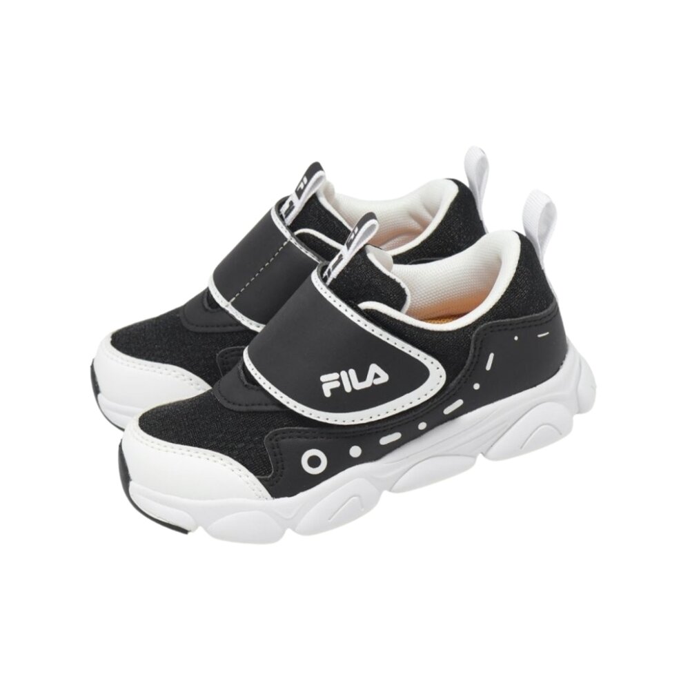7-J840A-011-FILA KIDS 斐樂 童鞋 小童 康特杯 大魔鬼氈 運動鞋 休閒鞋 7-J840A-011