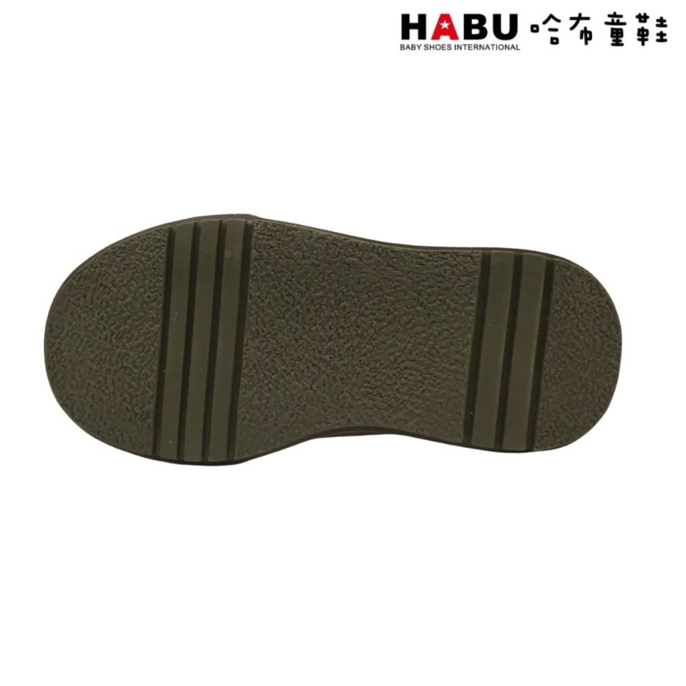 HABU 哈布童鞋 保暖 中筒靴 禦寒神器 健行靴 越野鞋 登山靴 卡其綠 7037-GN-圖片-3