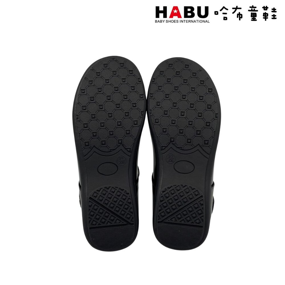 HABU 哈布童鞋 全真皮 時尚瑪莉珍 淺口學生皮鞋 CX99-BK / CX99-BK6|哈布童鞋-圖片-4