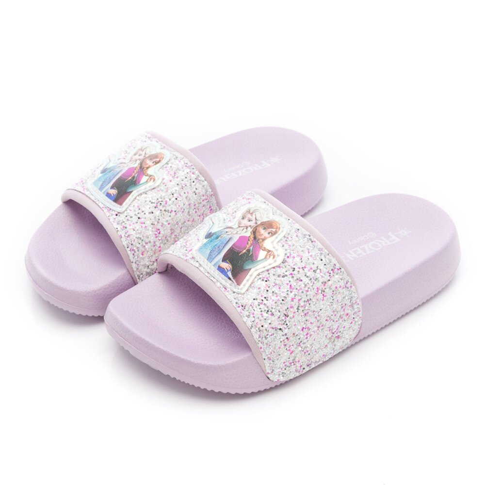 FOKS41537-Disney 迪士尼 Elsa 艾莎 亮片 拖鞋 FOKS41537 冰雪奇緣