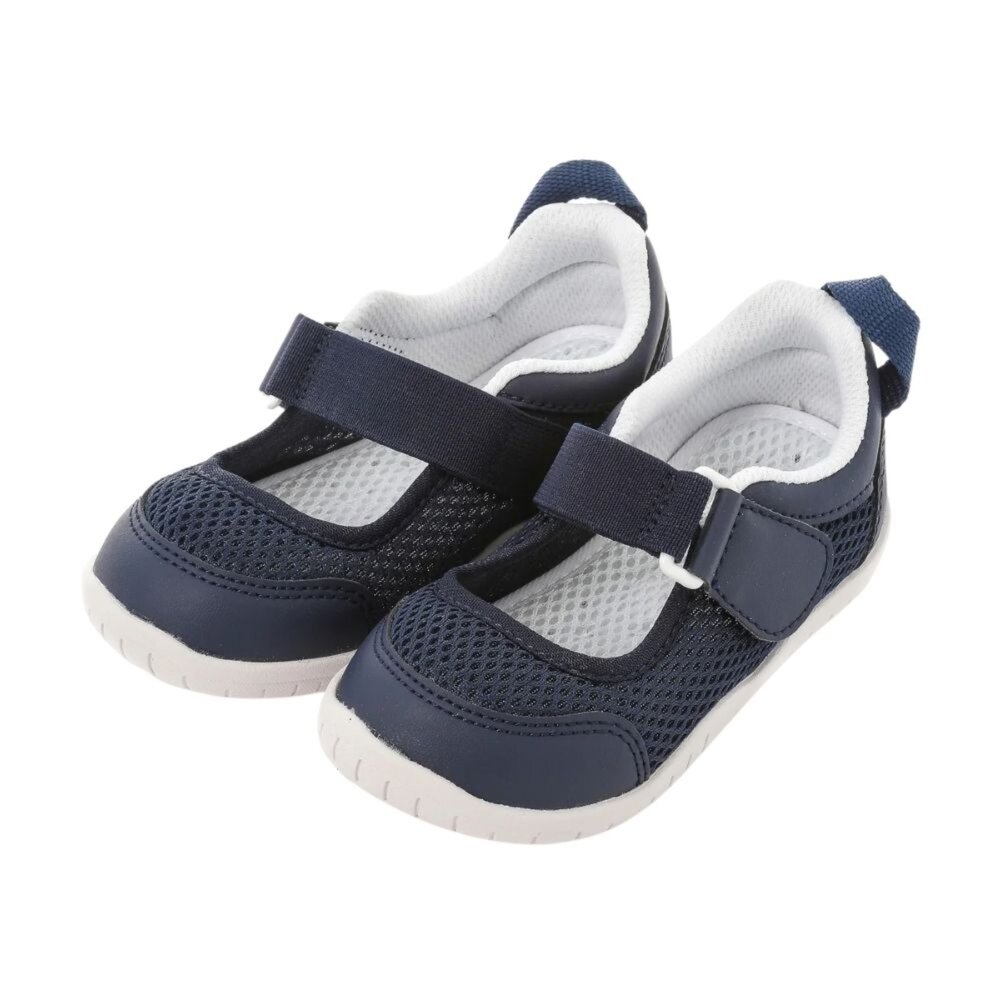 IFSC-000811-IFME 日本機能童鞋 幼稚園 學校室內鞋 涼鞋 開學 IFSC-000811 深藍｜哈布童鞋