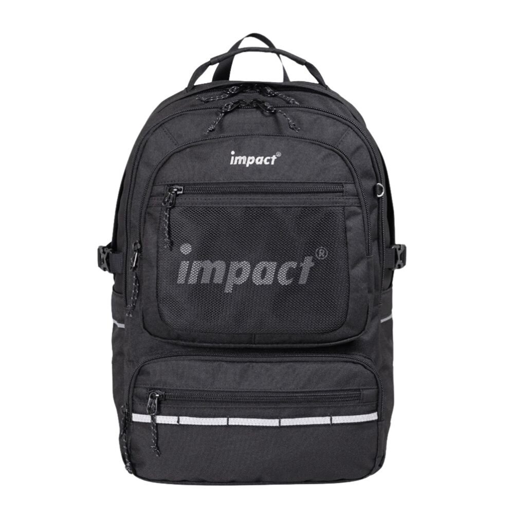 IM00306BK-怡寶 IMPACT 書包首選 K．STYLE 成長型 護脊書包 挺胸背負系統 黑 IM00306BK｜哈布童鞋