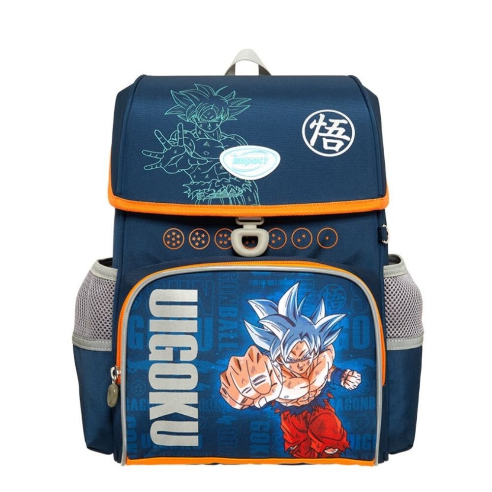 IMDB70802NY-怡寶 IMPACT 七龍珠超 Dragon Ball Super 懸浮磁扣 護脊書包 IMDB70802NY