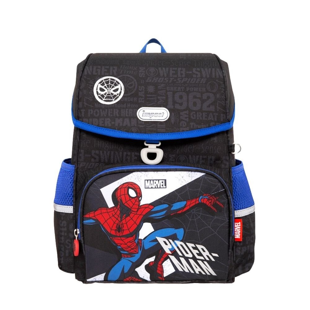 IMMVSD709BK-怡寶 IMPACT 蜘蛛人 Spider Man 漫威 懸浮磁扣 護脊書包 IMMVSD709BK