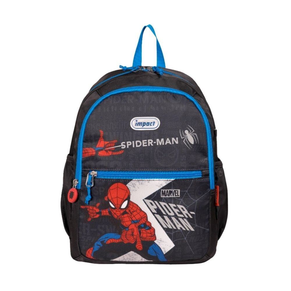 IMQMVSD09BK-IMPACT 怡寶 可放A4 兒童包 蜘蛛人 漫威 Spider Man 黑 紅 IMQMVSD09BK｜哈布童鞋