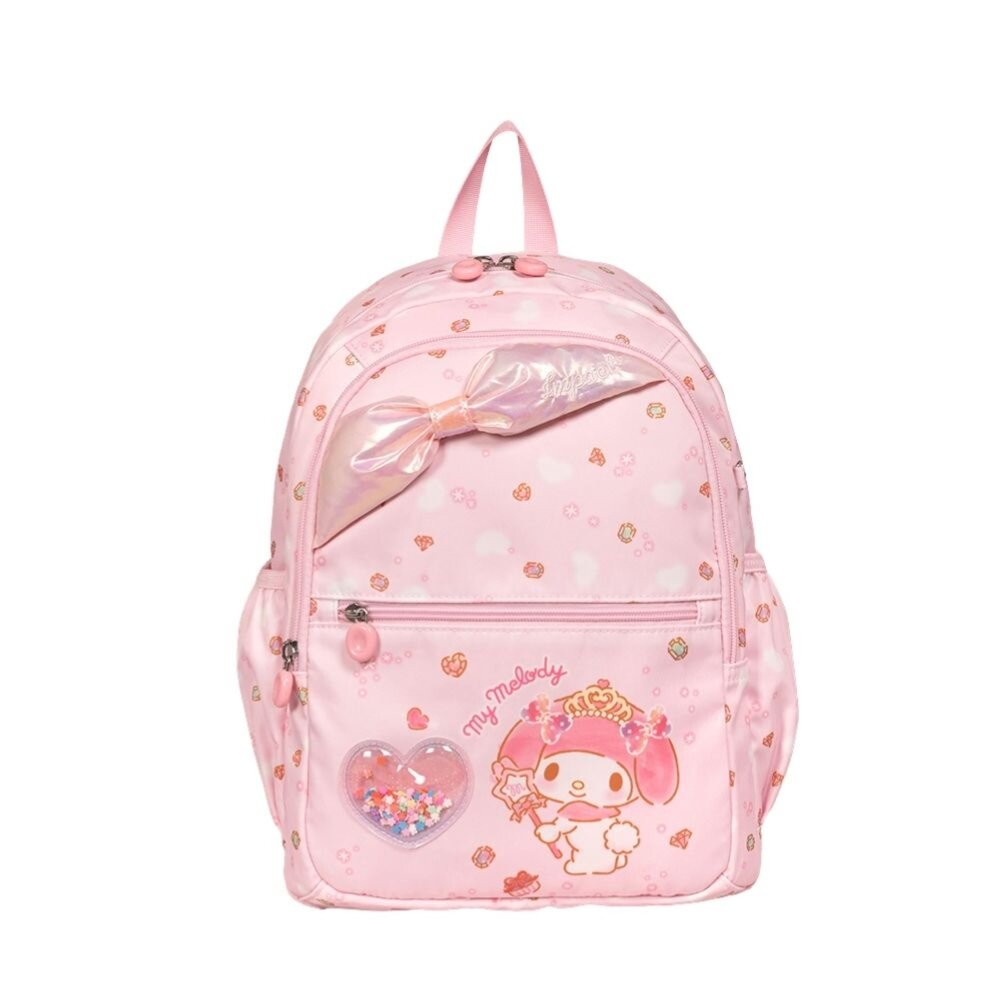 IMQMY001PK-IMPACT 怡寶 可放A4 兒童包 美樂蒂 My Melody 三麗鷗 後背包 休閒包 外出包 粉 大 IMQMY00