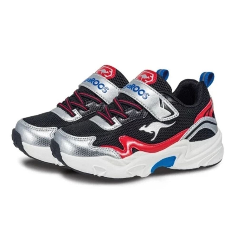 KK41812-KangaROOS 美國袋鼠鞋 WAVY 千禧復古老爹 童鞋 輕量 透氣 運動 慢跑鞋 KK41812