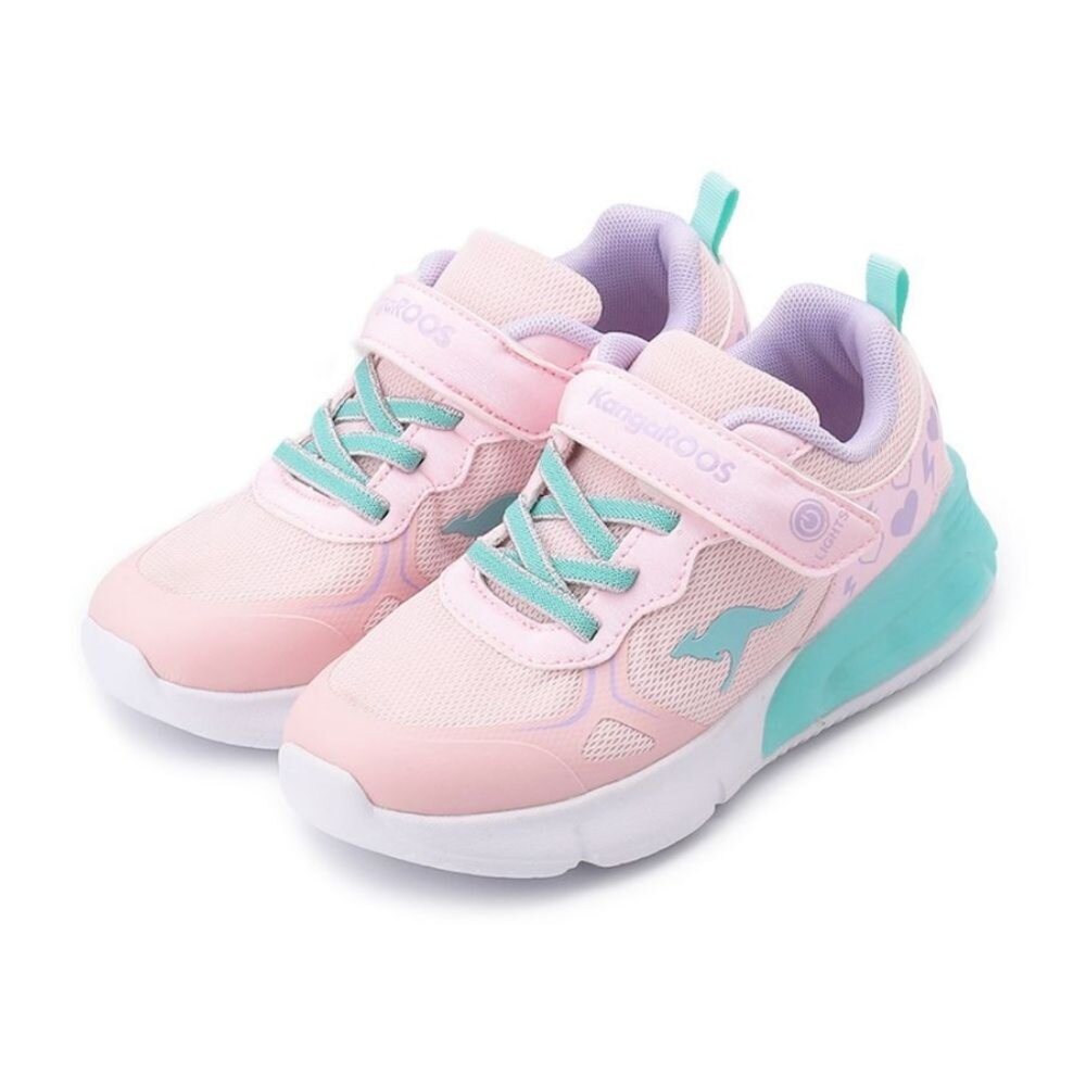 KK41833-KangaROOS 美國袋鼠鞋 DREAMY 炫燈運動鞋 童鞋 輕量 透氣 緩震 運動 慢跑鞋 KK41833