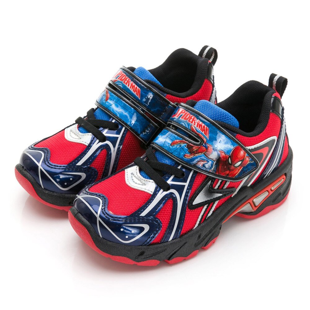 MNKB45252-RD-Marvel 漫威 蜘蛛人 童鞋 帥氣休閒鞋 運動鞋 紅黑  MNKB45252-RD